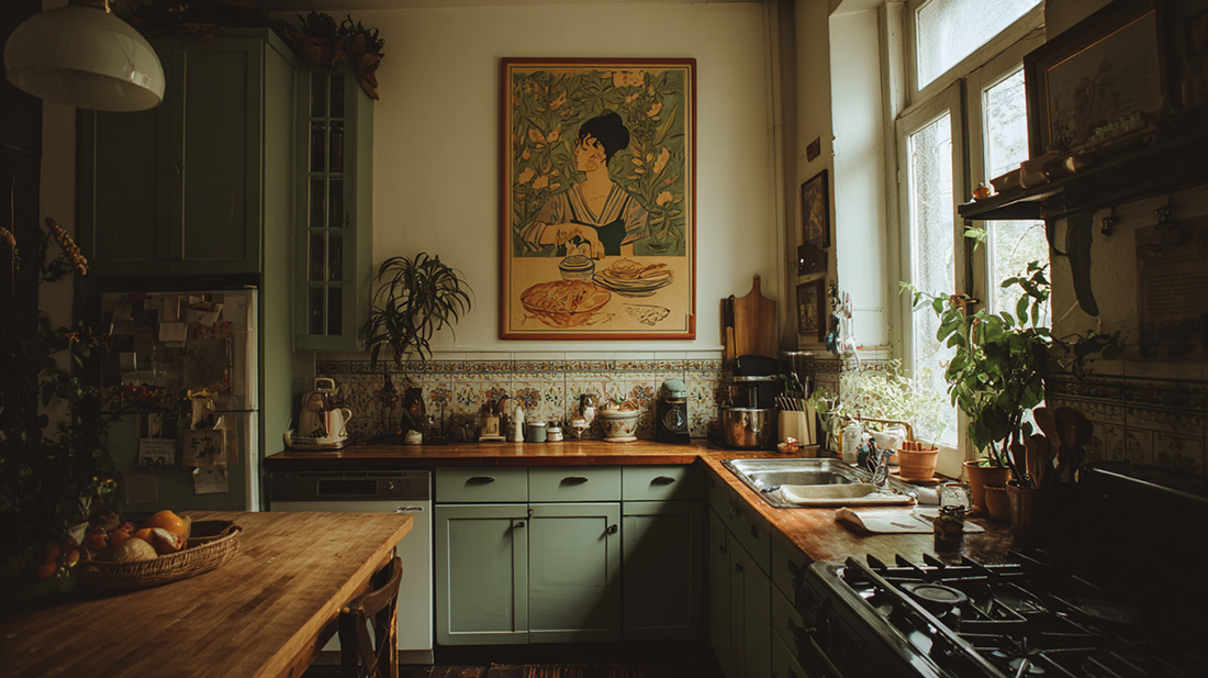 How to Choose the Right Size Art for Your Kitchen Wall