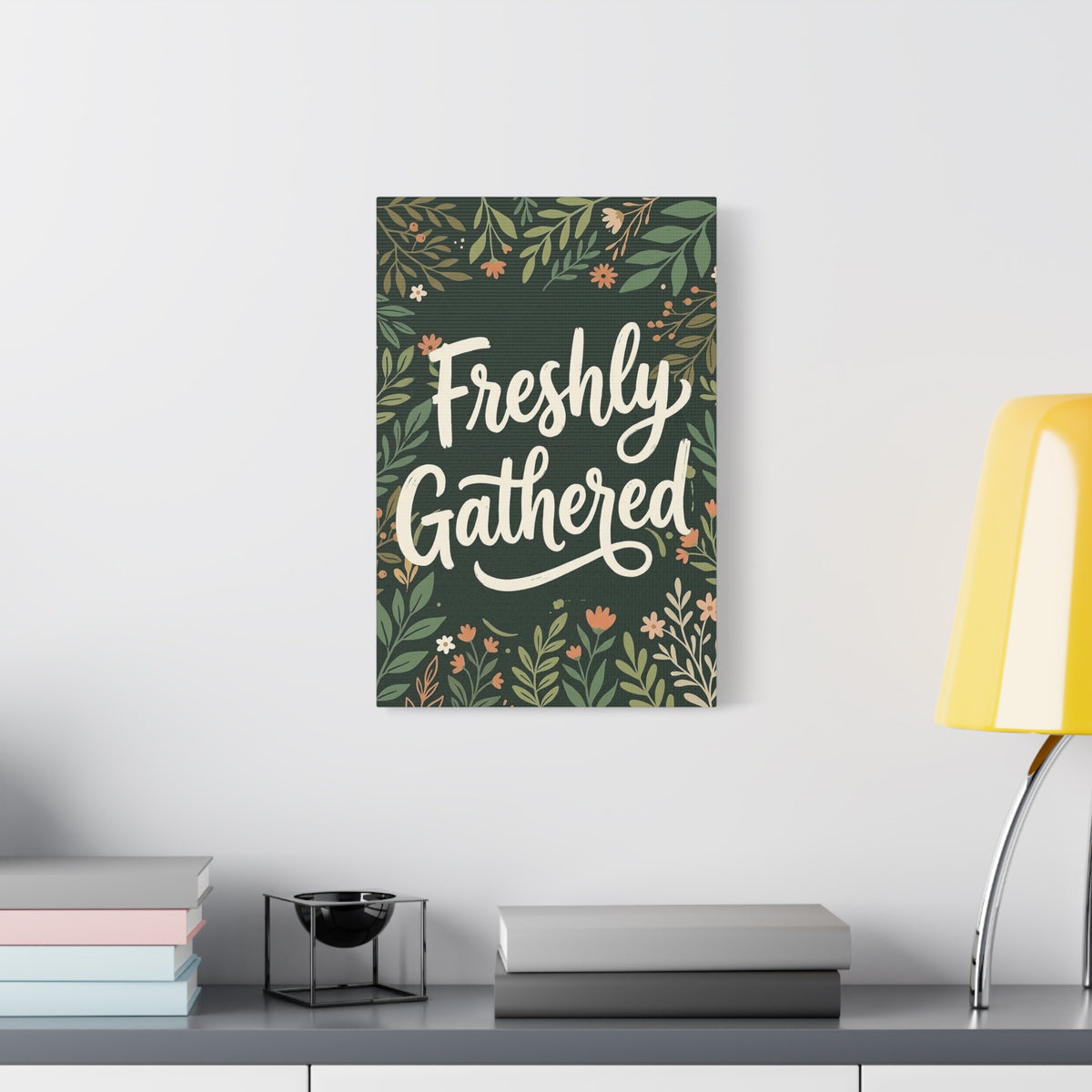 Copy of Copy of Copy of Vintage Art Nouveau Woman Canvas Print — Floral Portrait Matte Stretched Wall Art