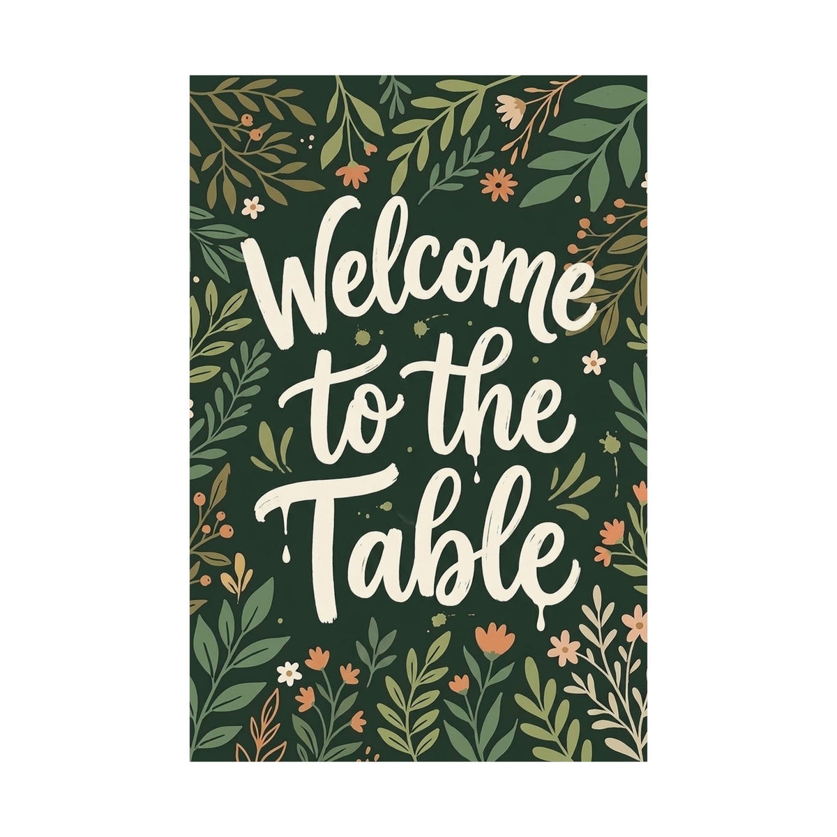 Copy of Copy of Copy of Modern Art Lady with Marigolds Matte Vertical Poster | Vintage Floral Portrait