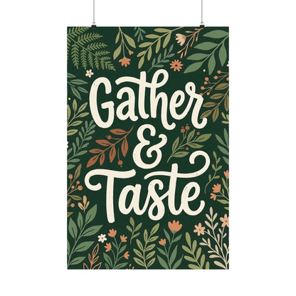Copy of Copy of Copy of Modern Art Lady with Marigolds Matte Vertical Poster | Vintage Floral Portrait