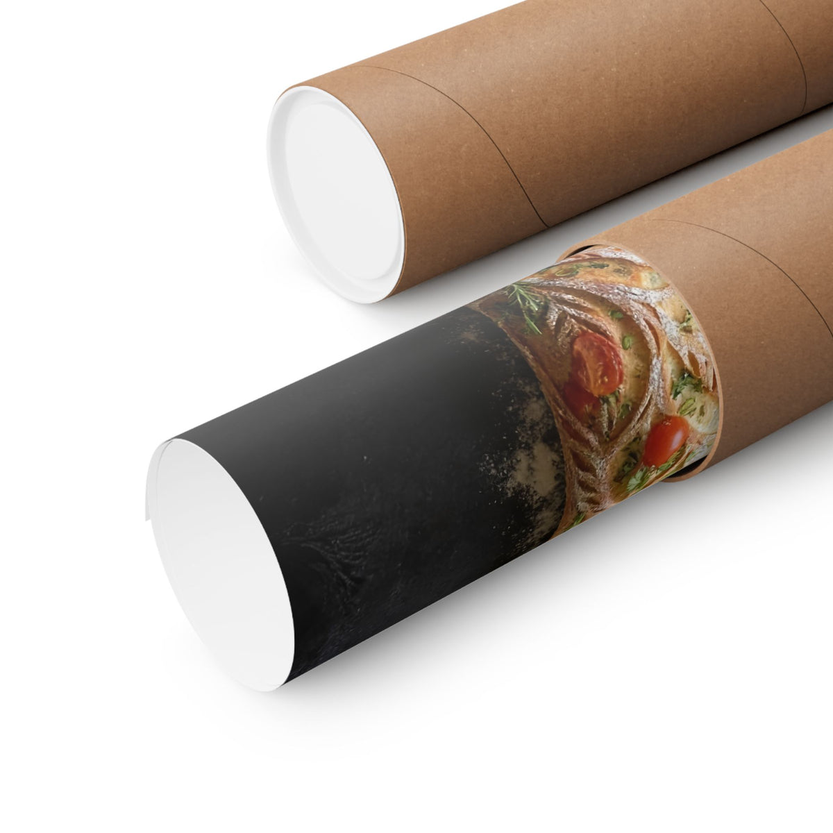 Botanical Baguette Poster | Artisan Bread & Bakery Wall Art
